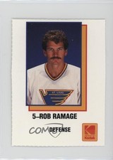 1987-88 Kodak St Louis Blues Rob Ramage #5 0q3