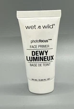 Wet n Wild PhotoFocus Dewy Face Primer 0.84 fl oz New Sealed Lumineux
