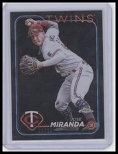 2024 Topps Chrome Sapphire Edition #507 Jose Miranda Black #/10