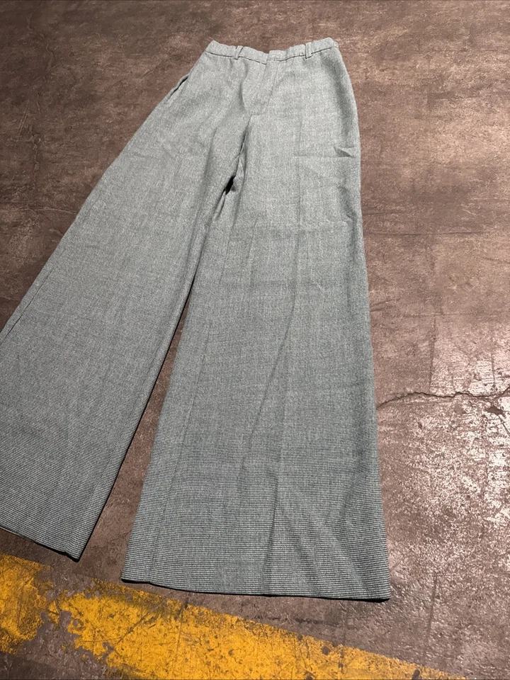 Calça boho vintage 1970 Happy Legs cintura larga perna sino tamanho 5 - Imagem 3 de 4