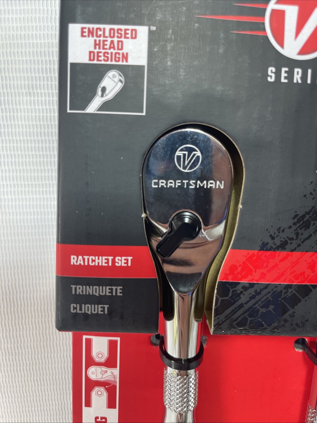 Craftsman V-Series  3/8 & 1/2 Drive Ratchets CMMT86503V Brand New