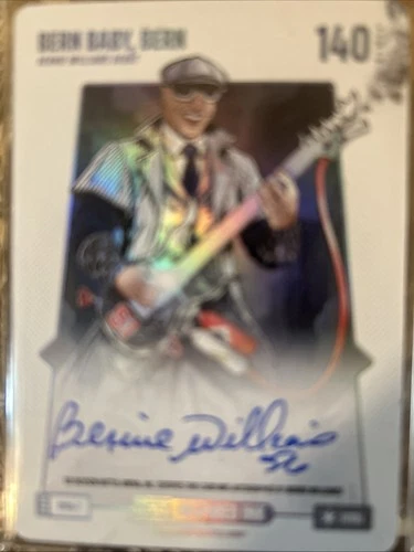 Bo Jackson Battle Arena 2026 Bern Baby, Bern Inspired Ink Auto Bernie Williams