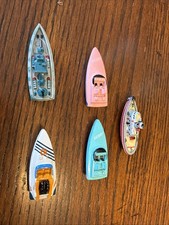 VINTAGE MICRO MACHINES BOOT/!SCHIFF KONVOLUT. Derby, Renn-, Militär- & Schlepperboot