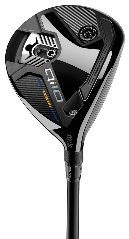 Left Hand TaylorMade Qi10 Tour 15* 3 Wood Regular Tensei AV Limited Blue 65 VG