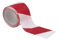 Markierungsband Rot/Weiß 100 Meter, Absperrband