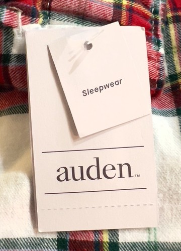 Auden Women's Plaid Tarten Flannel Pajama Pant Drawstring Pockets XXL 17 NWT $20 - Picture 5 of 8