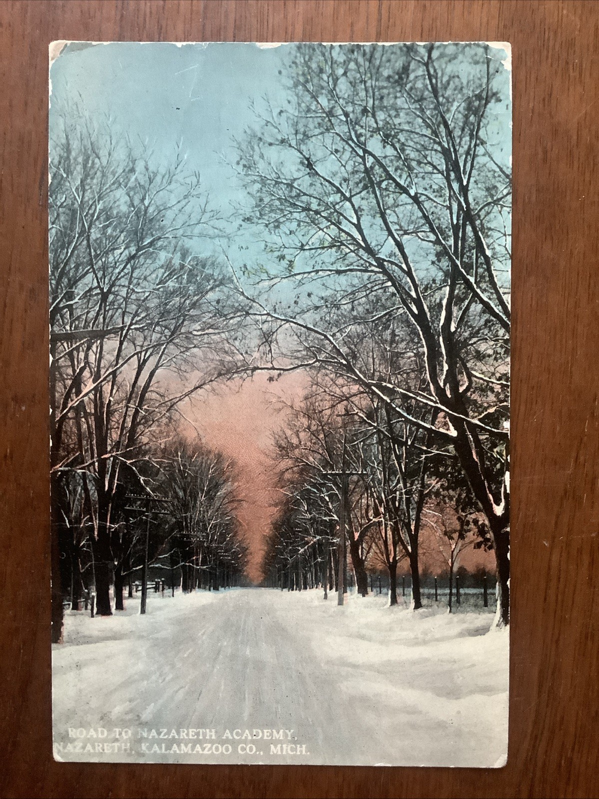 Antique (103+ Years Old) Kalamazoo Michigan Postcard