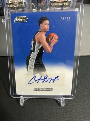 Panini Instant Access Carter Bryant Auto /75