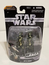 Star Wars Saga Collection Battle Droids Action Figure ROTS   62  2006 Brand New