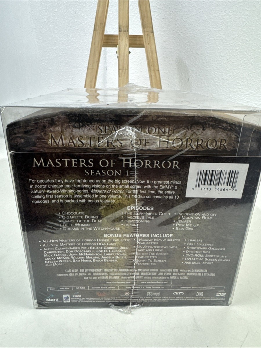 Masters of Horror - Season 1 Box Set (DVD, 2008, 14-Disc Set