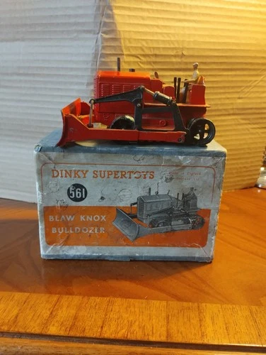 Dinky 561 Blaw Knox Bulldozer In Original Box
