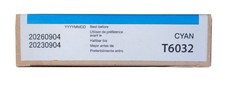 Genuine Epson T6032 CYAN UltraChrome K3 Ink Cartridge 9/4/2026