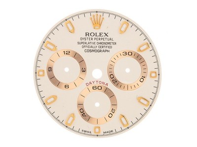Rolex Zubehör - Zifferblatt Daytona White Gold 40mm Vintage