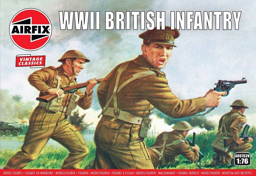 Airfix A00763V - 1/76 WWII British Infantry - New
