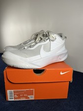 Nike Team Hustle D 10 GS Basketball Shoes CW6735 101 Youth 6Y White