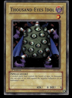 Yu-Gi-Oh 1st Edition Thousand-Eyes Idol PSV-083 Common