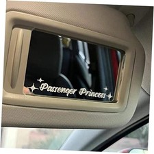 5 Pack Passenger Princess Stickers Funny Car Decal Accessories Rearview White