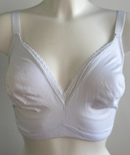 M S Cotton Cool Comfort Bralette White