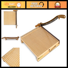 12" Guillotine Paper Cutter, Swingline Style, 15 Sheet Capacity, Precision Trimm