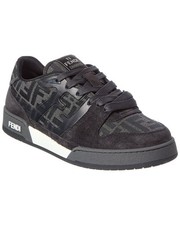 Fendi Match Ff & Suede Sneaker Mens