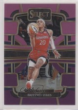 2024 Panini Select WNBA Concourse Pink & Purple Prizm 47/99 Brittney Sykes hb8