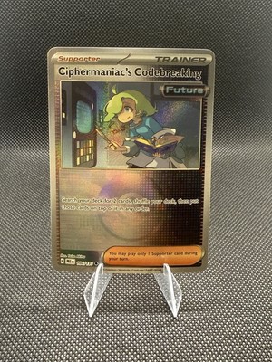 Ciphermaniac's Codebreaking | 104/131 | Pokemon |Prismatic Evolutions| Poke Ball