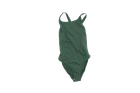 Marks & Spencer Women's Swimsuit Dark Sage Green Lined Crossback New