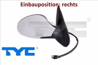 TYC 331-0053 AußEnspiegel Rechts Spiegel AußEn FüR Seat