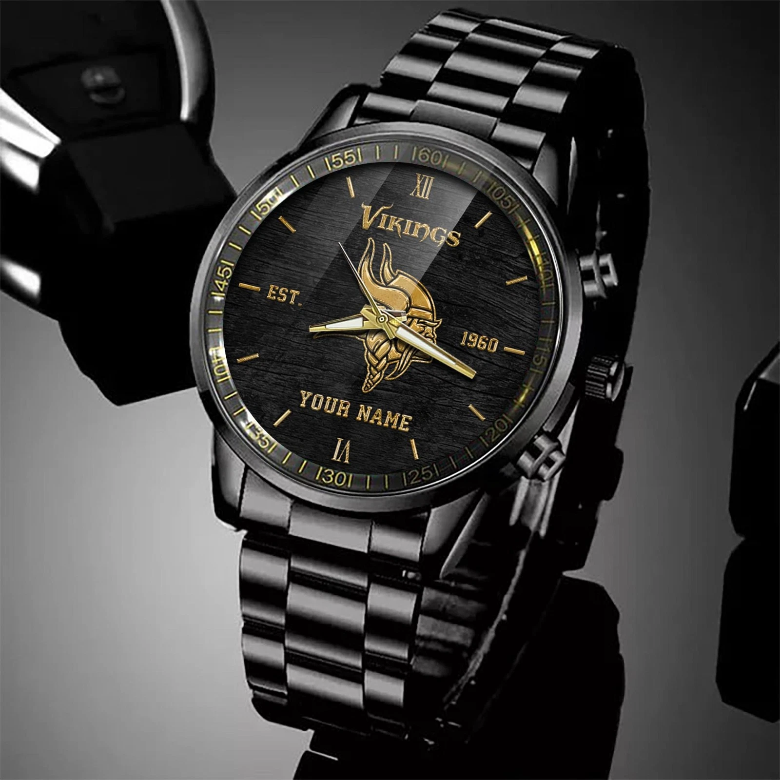 Vikings Stainless Steel Watch