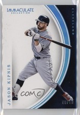 2016 Panini Immaculate Blue 8/10 Jason Kipnis #88 k8v