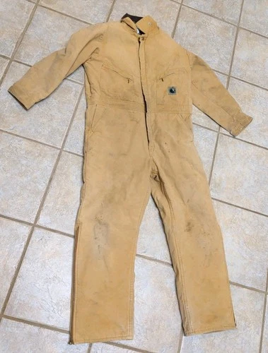 The Berne Apparel Company Bercowear US Made Large Regular Insulated Overall - product listing photo