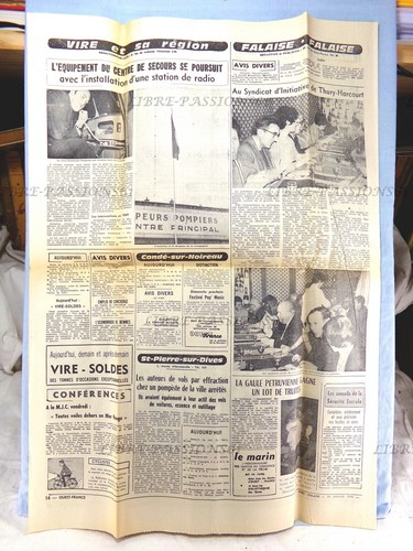JOURNAL RÉGIONAL OUEST-FRANCE, JEUDI 29 JANVIER 1970 - Picture 6 of 6