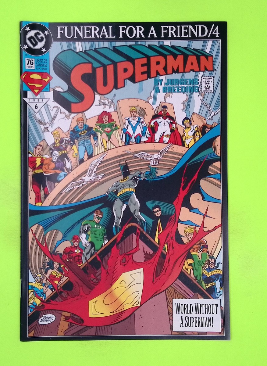 【中古】 Superman 2 AstridWilliamson Superman #76 Vol. 2 1993 DC Comics 8.0 Comic Book LL53-263