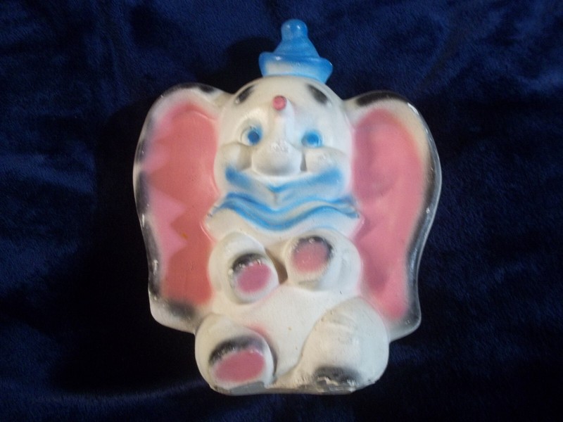 Vintage DISNEY DUMBO Old  COIN BANK CHALKWARE  ?-A FAIR PRIZE-?