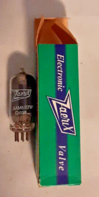 zaerix 6AM6/EF91 Röhre Radioröhre Elektronenröhre electron tube OVP NOS