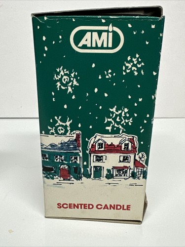 Santa Wax Holiday Candle Large 6 1/4 Tall Santa AMI Candles Box-Vtg - Picture 10 of 15