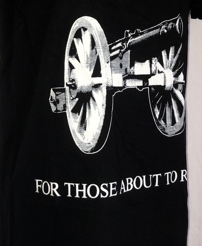 ACDC Shirt Large Tee NEW For Those About to Rock Top Cannon AC DC Womens Ladies - Picture 4 of 11