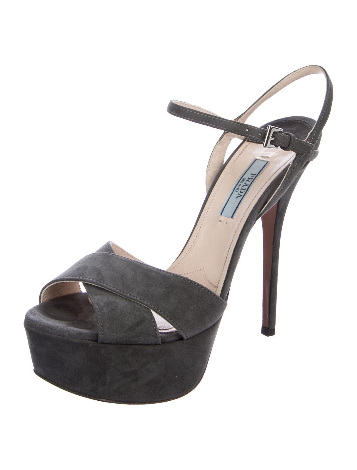 womens gray sandals