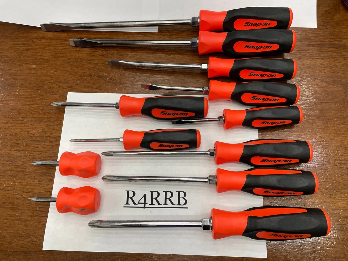Soft grip screwdriver set deals