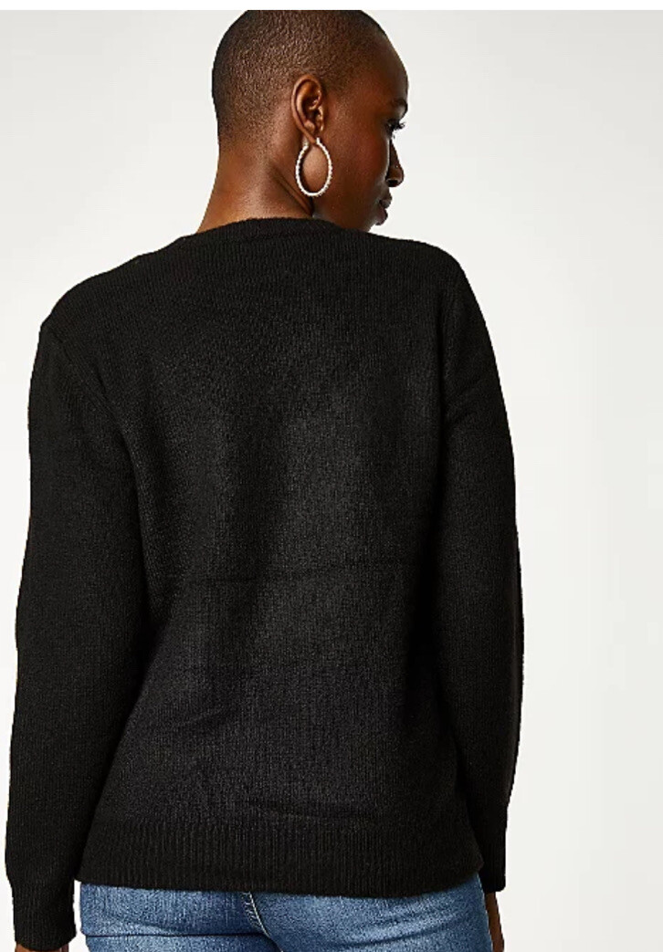 light up Christmas Wreath Jumper uk Large 16/18 NWT eBay