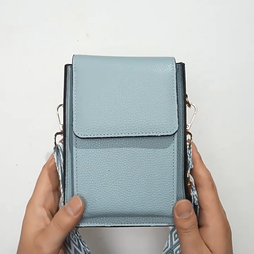 Cross body mobile phone belt pouch holster bag Clip Loop Leather Wallet Case - Film 1 z 1