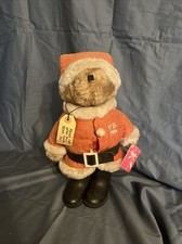 Vintage 1981 Paddington Bear Santa Suit Eden Toys 13" Plush Made in Korea