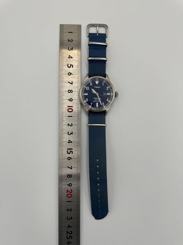 Timex Indiglo Waterbury Analog Quartz Men The Waterbury Waterbury A84 Vintage 14 - Picture 5 of 7