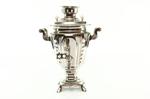 Samovar soviético ruso vintage URSS funcionando - Imagen 1 de 8