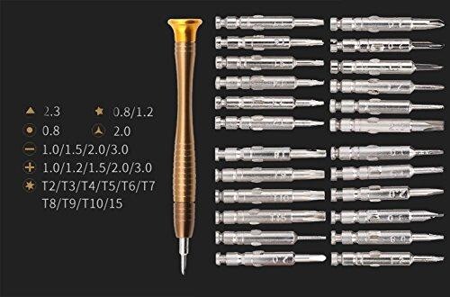 NEW For Macbook Air, Macbook Pro Opening Repair Tool Kit Screwdriver Set 25 PC - Picture 3 of 16