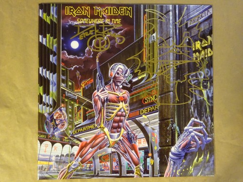 Signed Derek Riggs Autographed & Sketch Iron Maiden Album BAS Beckett COA - Picture 2 of 10