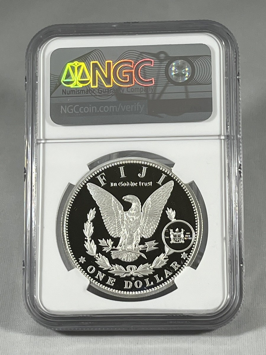 2023 Morgan Fiji Silver Dollar,S Privy Early Release PF70 Ultra