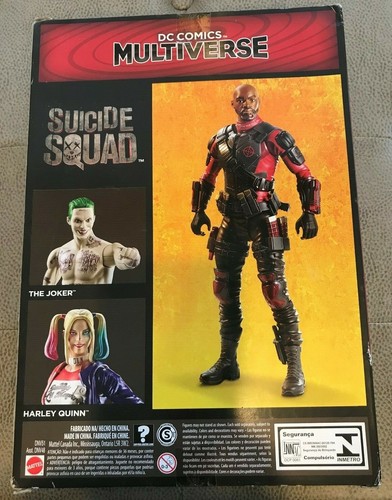 Deadshot 12" Suicide Squad Will Smith Figure DC Comics Multiverse Mattel NIB !! - Picture 2 of 4