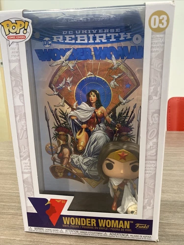 Funko Pop! DC COMIC COVER WONDER WOMAN (Rebirth) #03. COLLECTIBLE