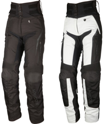 Modeka Elaya Lady Womens Motorcycle Pants Waterproof Super Comfy Extra High Waist 